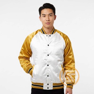 อัลฟ่าที่ปรับแต่งได้ |   เสื้อแจ็คเก็ตวาร์ซิตี้ปักลายผ้าซาตินแบบควิลท์สำหรับฤดูหนาว/ฤดูใบไม้ร่วง คุณภาพสูง ระบายอากาศได้ดี สำหรับผู้ชาย ยี่ห้อกรีกฟี ขายส่ง - Product Image 1