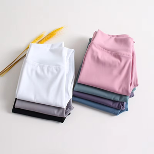 Pantalones de Yoga Transpirables Populares, Leggings de Yoga de Nailon Súper Elásticos y Sexys, Leggings de Yoga que Absorben el Sudor para Mujer, Cintura Elástica - Product Image 5