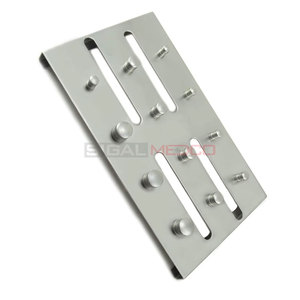 High Quality German Stainless Steel Manual Rubber Dam Clamps Tray General Surgery Use CE Certified <b>3</b>-Year Warranty Custom Logo - Product Image 6