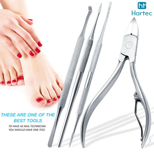 Cortauñas de Acero Inoxidable con Acabado Espejo, Gruesos, con Lima de Uñas y Kit de Eliminación de Uñas de los Pies, Instrumentos de Podología - Product Image 4