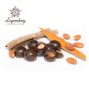Halal OEM Orange Flavor <b>Cinnamon</b> Almonds Chocolate Cover Dragee, Healthy Food for Wholesale Products In Bulk - Product Image 6