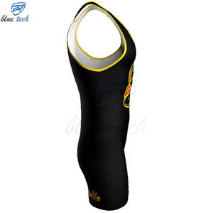 Combinaison de lutte pour hommes, qualité supérieure, extensible, vêtements de lutte personnalisés, vêtements de sport d'équipe pour athlètes professionnels - Product Image 2