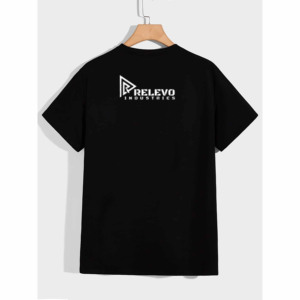 T-shirt Homme en Jersey 220g, Coupe Ample, Respirant, Motif Lettres, Style Décontracté, 100% Coton, Impression Numérique, Design Vierge - Product Image 2