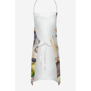 Delantal de Chef con puntero de pelo corto alemán, servidor de cocina Unisex Multicolor grande para cocinar, manualidades para hornear, jardinería, mujeres y hombres adultos - Product Image 4