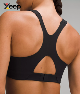 เสื้อชั้นในกีฬาโยคะคุณภาพสูงสำหรับผู้หญิง XEEP รุ่น XC-SB-164 แบบเรียบง่าย ระบายอากาศได้ดี สายปรับได้ แผ่นรองถอดออกได้ รองรับได้ดีเยี่ยม แห้งเร็ว - Product Image 4