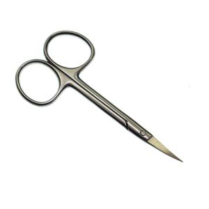 Ciseaux de manucure droits en acier inoxydable de qualité supérieure, outil de coupe de cuticules aiguisé pour la pédicure et l'art des ongles, avec logo personnalisé - Product Image 2