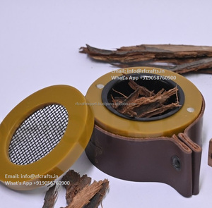 Dernier Mini brûleur d'encens Bakhoor en résine époxy bois pour parfum arabe Oud parfait pour le musc et les parfums de maison du Ramadan - Product Image 6