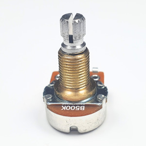 Potenciómetro Metálico Variable ALPHA RV1602 250K B500K de 16mm, Resistente, para Control de Volumen <span class=keywords><strong>y</strong></span> Tono de Guitarra - Product Image 4