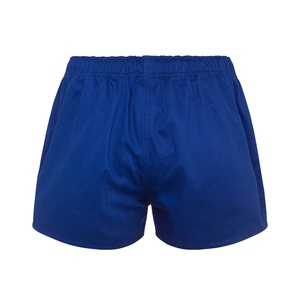 Shorts de sport pour homme en polyester bleu marine à séchage rapide, taille élastique, couleur unie, coupe classique, pour l'entraînement estival et la salle de sport - Product Image 4