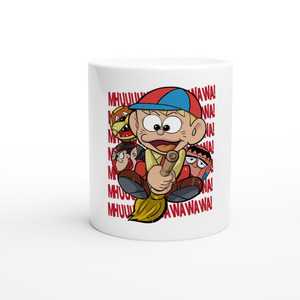 Taza de Café de Cerámica de Dos Tonos con Diseño de Dibujos Animados Divertidos, Apta para Lavavajillas, con Caja de Regalo Incluida - Product Image 5