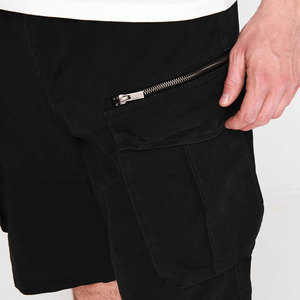 Pantalones Cortos Deportivos Casuales para Hombre, Color Sólido, Transpirables, de Secado Rápido, Ecológicos, 100% Poliéster, Antiarrugas, Elásticos - Product Image 4