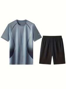 Nouvel Arrivage – Ensemble de Survêtement d'Été pour Homme, Écologique, Léger, 100% Coton, Fabriqué en Usine, Tenue Décontractée pour l'Extérieur - Product Image 6