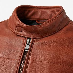 Chaqueta de Motociclista de Cuero Genuino para Hombre de la Mejor Calidad, Nueva Colección de Invierno, Chaquetas de Motocicleta con Protecciones Desmontables Personalizadas - Product Image 4