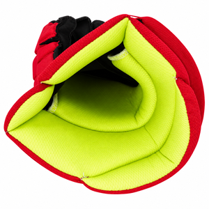 Guantes de Hockey sobre Hielo IBERIA Premium Rojos con Acolchado Protector, Guantes para Jugadores de Hockey, Personalizados, OEM, Venta al Por Mayor - Product Image 6