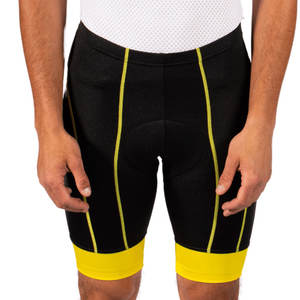 Shorts de cyclisme pour hommes, style compression athlétique, en Spandex/Polyester, confortables, respirants et ajustés pour le cyclisme sur route et les activités sportives. - Product Image 1