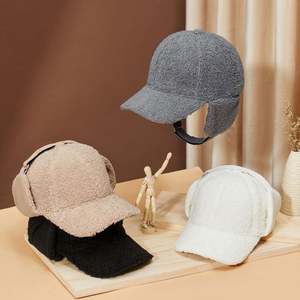 Casquette d'hiver en polaire berbère grande taille avec protection des oreilles, style Ushanka, anti-froid et doublée en peluche - Product Image 1