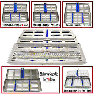 Plateaux chirurgicaux médicaux en acier inoxydable, plateaux pour instruments dentaires, boîtes de stérilisation – Produits les plus vendus par Dentavex - Product Image 1