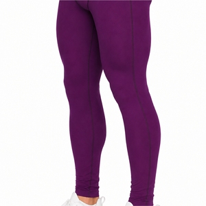 Leggings de compression pour hommes – Performance supérieure, ajustement extensible, confort actif, prêts pour l'entraînement, tissu doux, style athlétique, souplesse optimale - Product Image 5