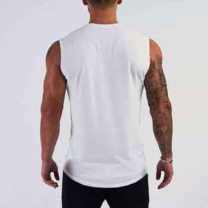 Débardeur Homme Style Urbain Hip Hop ODM, Impression Graphique Personnalisée, 100% Coton Doux et Polyester, Débardeur Sportif Décontracté Sans Manches - Product Image 2