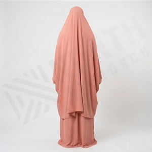 Elegant Handmade Muslim <b>Abaya</b> for Dress for Women Wholesale Comfortable Breathable Lightweight Polyester Fabric Style - Product Image 2