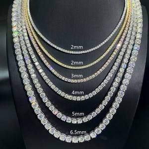 <b>Top</b> Demanded Gold Diamond Cuban Chain Necklace for Wedding Gift Party & Casual Streetwear - Product Image 5