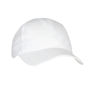 Gorra de Béisbol Unisex Blanca de 6 Paneles, Gorra Casual Ajustada de Algodón, Color Sólido, Talla Adulto - Product Image 1