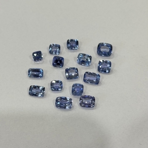 Saphir bleu naturel non chauffé, taille coussin, 1-2 carats, pierre précieuse en vrac, saphirs du Sri Lanka, non traités, qualité bijoux, vente en gros - Product Image 5