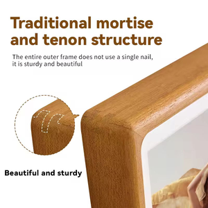 Solid Wood Photo <b>Frame</b> Placement, Wooden Painting <b>Frame</b> Mounting, Washing, Photo <b>Frame</b> Hanging on the <b>Wall</b> - Product Image 3