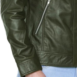 Breathable Winter Warm Wind Proof <b>Men</b> Motorbike Leather Jacket Casual Wear High Street Premium Quality - Product Image 5