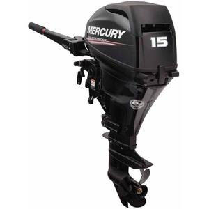 Arrivée du nouveau moteur hors-bord marin Mercury 15 CV 4 temps à arbre long avec télécommande, puissance maximale de 40 CV - Product Image 1