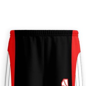 Baseball Jersey Set for Boys Striped White Black Red Short Sleeve Breathable <b>Polyester</b> All Seasons Sports - Product Image 6