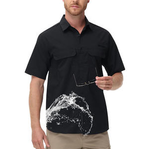 Camisas de Pesca de Diseño Clásico para Hombre, Color Sólido, Tela Moderna de Alta Calidad - Product Image 2