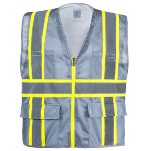 Long Sleeve Reflective Workwear Safety <b>Overall</b> <b>Work</b> Suits Mechanical Workwear High Visibility <b>Work</b> Wear with Custom logo - Product Image 5