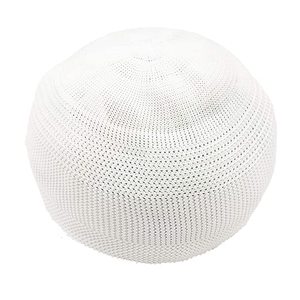 Gorro Musulmán Kufi para Oración Islámica, para Hombre o Niño, de Malla de Algodón Transpirable para el Verano, para Namaz (6 Gorros), Blanco - Product Image 3