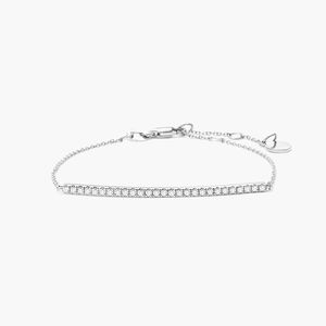 Bar Diamond <b>Bracelet</b> In 14K Rose Gold - Product Image 6