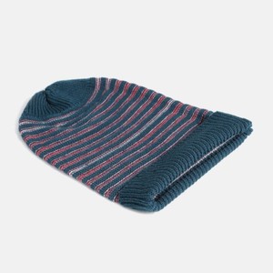Wholesale Custom Design Unisex Stripes Knit Cuffed <b>Beanies</b> Outdoor Sports Ear Protection Winter Cap Soft Warm <b>Beanie</b> Wool Blend - Product Image 5