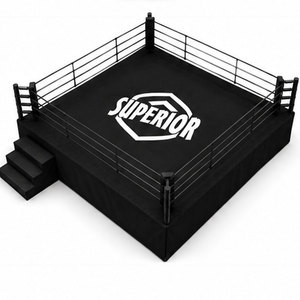 ผ้าคลุมเวทีมวยสี่เหลี่ยมแบบสั่งทำพิเศษ คุณภาพสูง สำหรับ MMA ผลิตจากผ้าใบ PVC/ไวนิล ทนทาน - Product Image 4