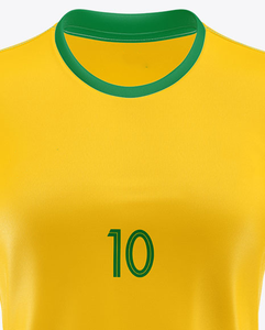 Uniforme de Fútbol Femenino, Jersey y Pantalones Cortos Personalizados para Equipos Femeninos, Transpirable, Ligero, 100% Poliéster, Cintura Elástica - Product Image 3