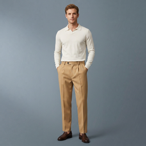 Pantalon de costume noir personnalisable pour hommes adultes, tissu Oxford de haute qualité, motif uni, non extensible, été, fabriqué au Bangladesh - Product Image 4