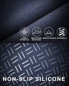 กางเกงขี่ม้าเอวสูงสำหรับผู้หญิง ผ้ายืดสแปนเด็กซ์/โพลีเอสเตอร์ ซิลิโคนเต็มตัว ป้องกันกลิ่น เอวยางยืด - Product Image 4