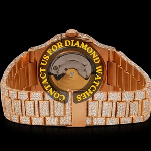 Reloj de moda hip hop más vendido, reloj de pulsera con diamantes para hombre, con movimiento duradero, disponible a precio de exportación. - Product Image 5