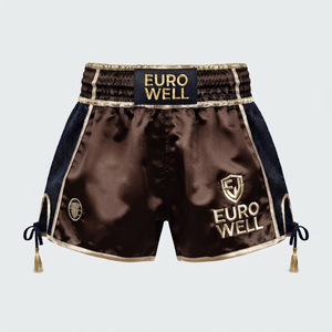 Pantalones Cortos Cargo de Lona con Bordado Personalizado, Nombre Personalizado, para Kickboxing, Artes Marciales, Lucha, Ecológicos - Product Image 3
