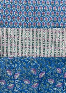 Tela estampada a mano con bloques, tela india estampada a mano, tela de algodón suave y ligera, directo de fábrica, precio al por mayor - Product Image 5