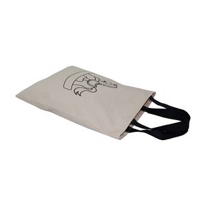 Bolsa de playa de lona de algodón de alta calidad con logotipo personalizado estampado animal impreso suministro directo de fábrica al por mayor precio bajo - Product Image 3