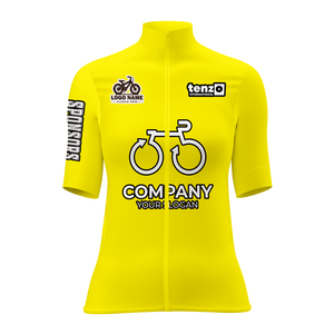 Maillot de Ciclismo para Mujer, Manga Corta, Cierre Completo, Poliéster y Elastano, Impermeable, Cortavientos, Impresión por Sublimación, Fabricante OEM ODM - Product Image 4