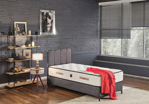 ELELA ชุดหัวเตียงขนาดคิงไซส์สำหรับที่นอน,ฐานเตียงแบบออตโตมันราคาโรงงานสไตล์ตุรกี - Product Image 3