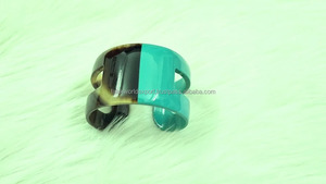 Pulsera de cuerno de búfalo Vintage a la moda, diseño personalizado, mezcla de colores, alta calidad para ocasiones/festivales de Falak World Export - Product Image 2