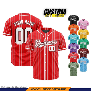 Camisetas de Béisbol Unisex 2025 para Adultos, Personalizadas con Bordado Frontal, Transpirables, Cuello en V, Manga Corta, Correa Ajustable, Corte Holgado - Product Image 4