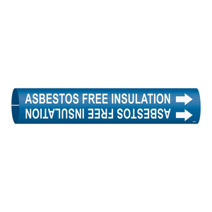 Marcador de Tuberías Brady sin Asbesto, de Fácil Colocación, para Tuberías Industriales y de Laboratorio - Product Image 1