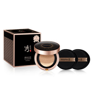 Pour le fond de teint Sooryehan Two-Recharge Project No. 21 Black Ginseng Cushion Foundation - Product Image 1